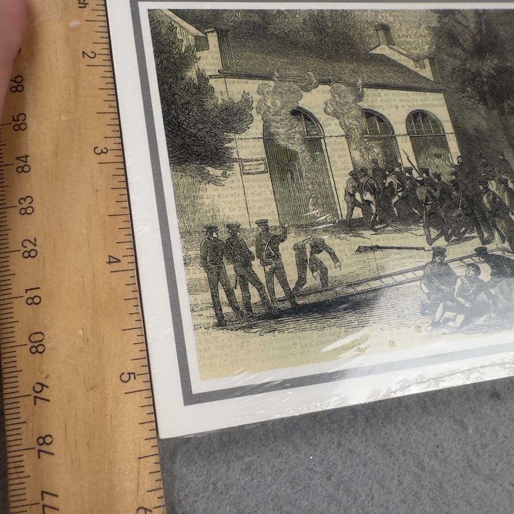 Atlas Editions Civil War History Cards Sealed Constitution Kansas Harpers Ferry - Picture 13 of 14